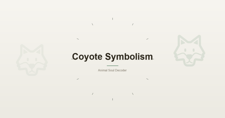 Coyote Symbolism