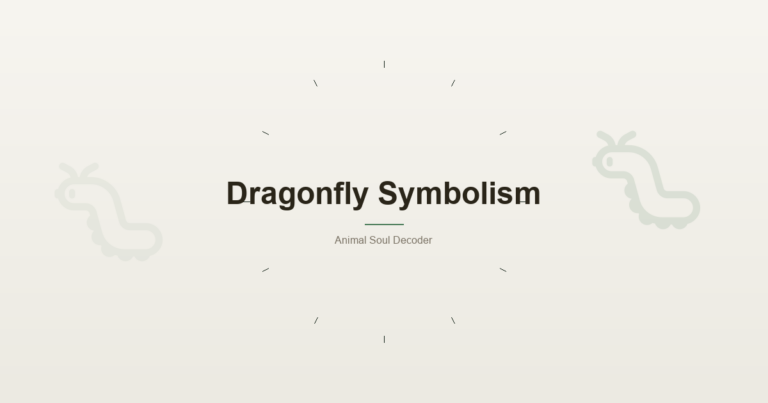 Dragonfly Symbolism