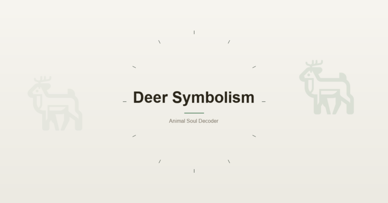 Deer Symbolism: Gentleness, Regeneration, and the Antlered Gods — featured image