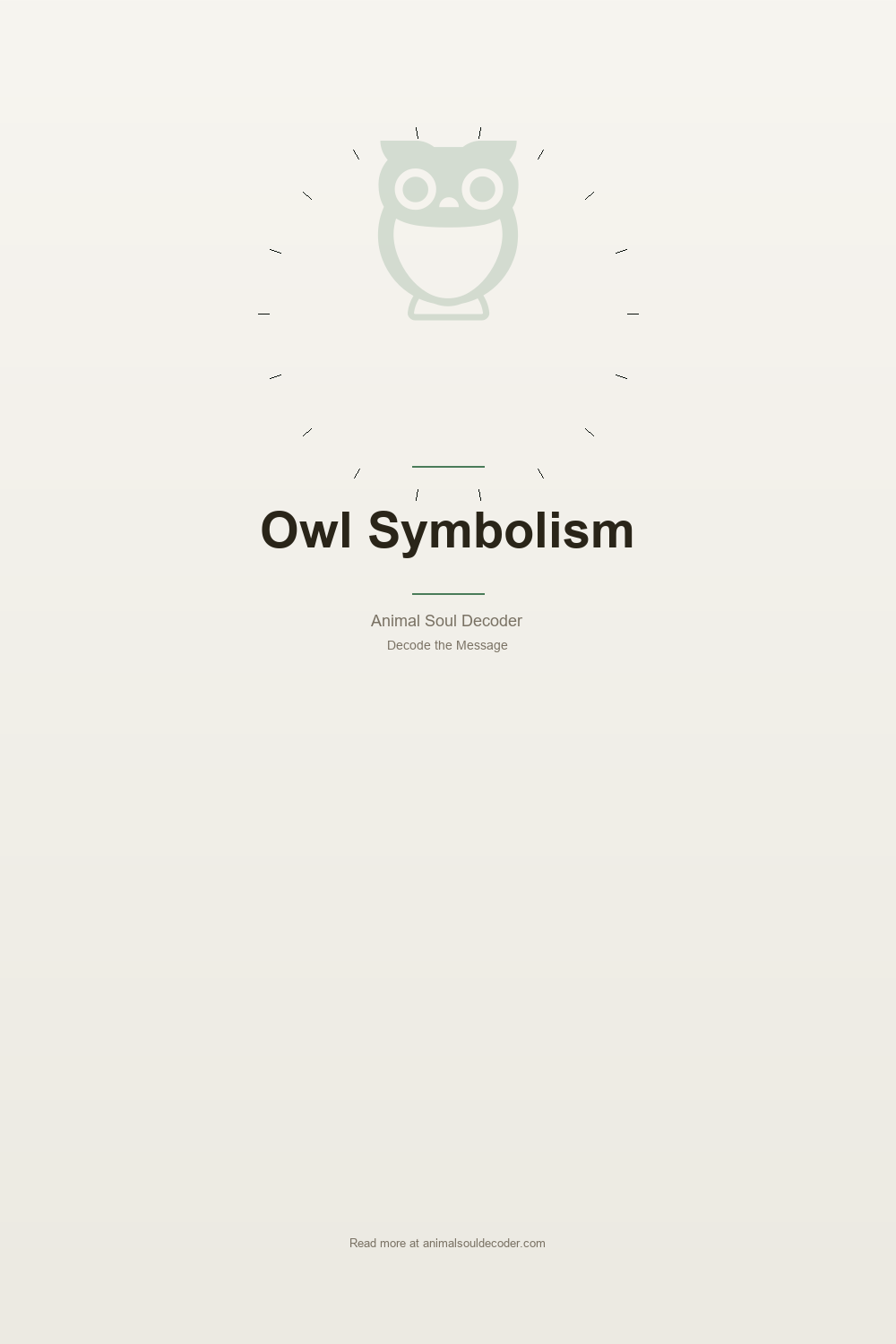 Owl Symbolism: What Owls Mean Across Every Culture — Pinterest Pin