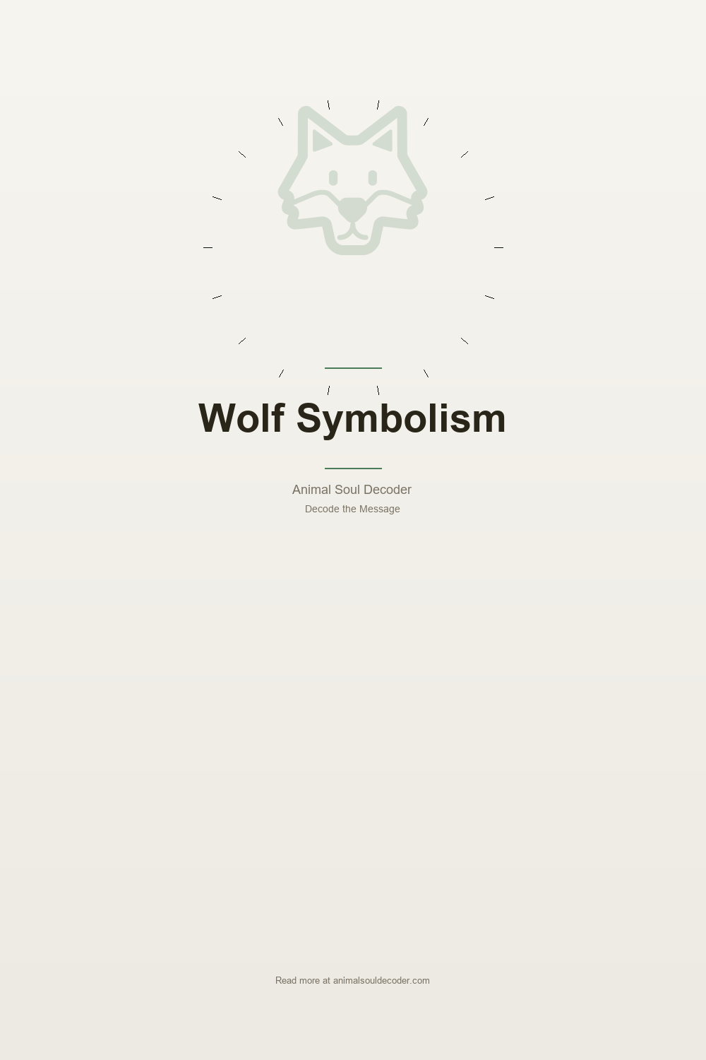 Wolf Symbolism: What the Wolf Means Across Cultures — Pinterest Pin