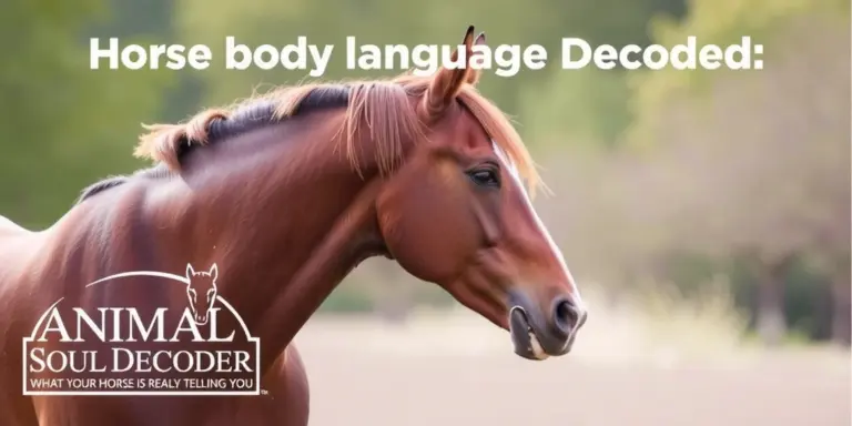 Horse Body Language Decoded: What Your Horse Is Really Telling You - AnimalSoulDecoder