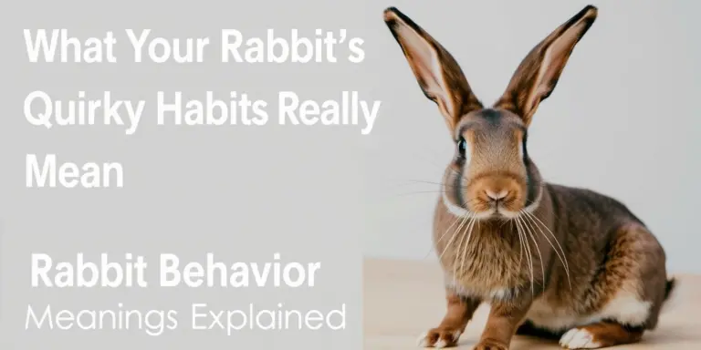 What Your Rabbit’s Quirky Habits Really Mean: Rabbit Behavior Meanings Explained - AnimalSoulDecoder