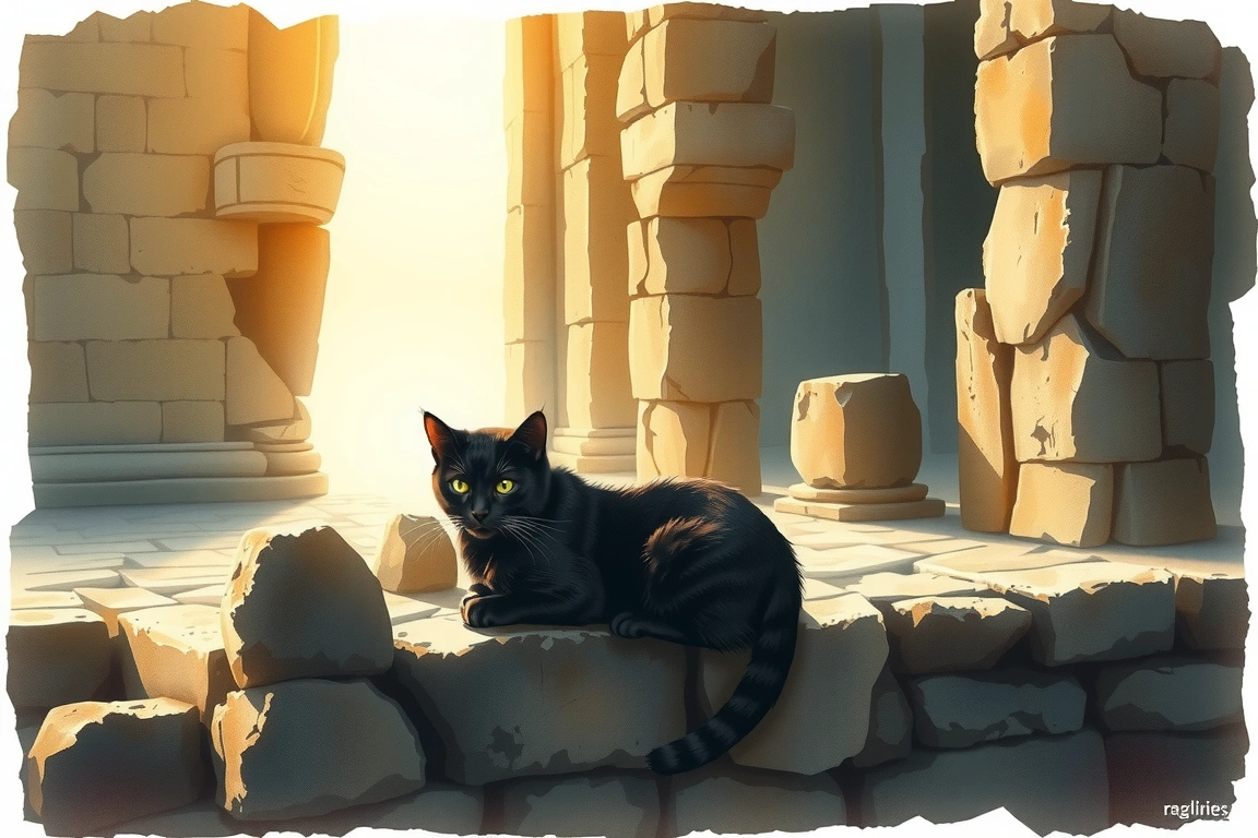 Black Cats: From Sacred to Scapegoated — Black Cats Aren't Bad Luck: Debunking 5 Animal Symbolism Superstitions