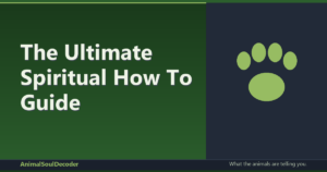 The Ultimate Spiritual How To Guide: Connect With Your Animal Soul