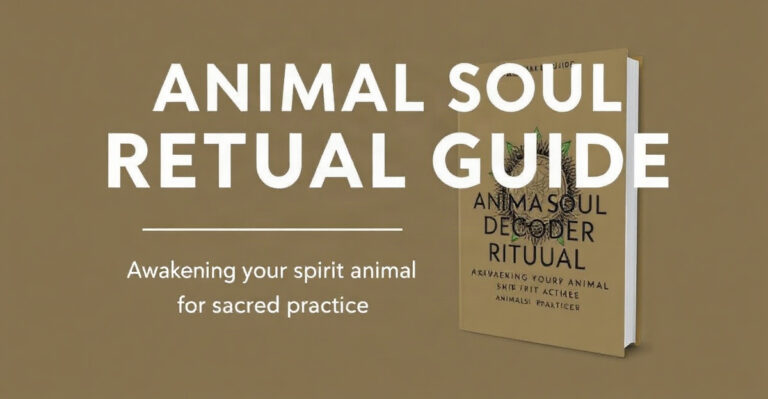 Animal Soul Decoder Ritual Guide: Awakening Your Spirit Animal Through Sacred Practice - AnimalSoulDecoder