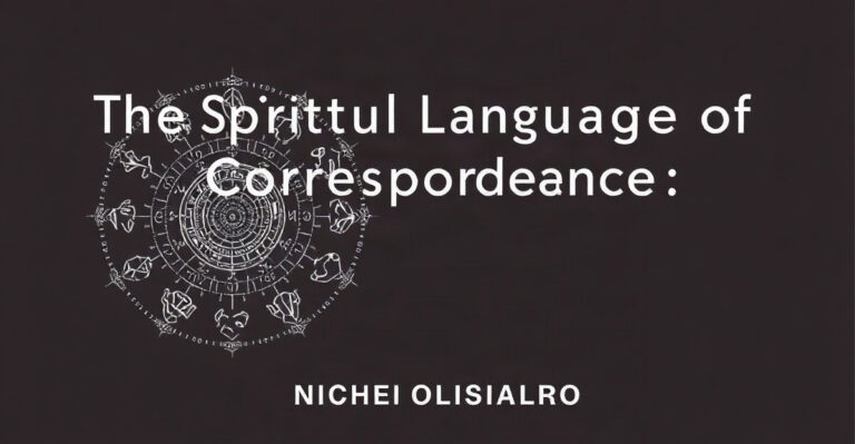 The Spiritual Language of Correspondences: A Practical Guide to Mapping the Invisible - AnimalSoulDecoder