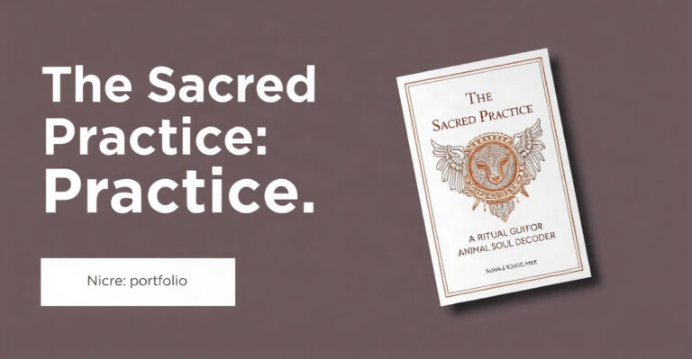 The Sacred Practice: A Ritual Guide for Animal Soul Decoder - AnimalSoulDecoder