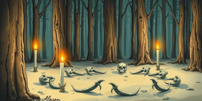 Illustration for 🕯️ Ancestral Animal Ward: A Spell to Call on Spirit Guides for Protection